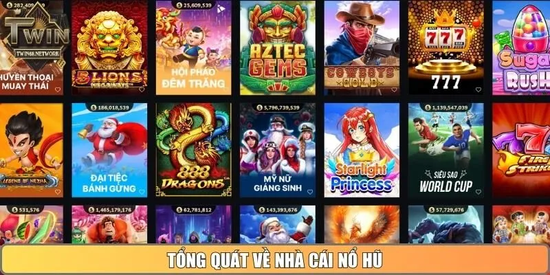 Tổng quát về nhà cái nổ hũ